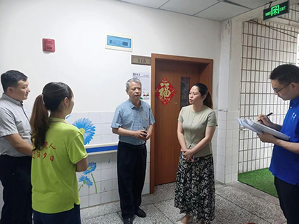 四川省民政厅赴弘润养老分公司开展养老服务领域突出问题专项督导检查