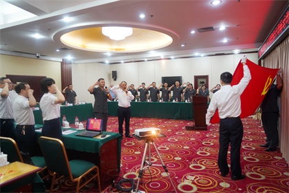 凯发k8一触即发股份公司与纳溪区人民法院举行基层党组织“结对共建”启动仪式