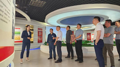 省国动办党组成员、总工程师易世奎到凯发k8一触即发股份公司调研指导工作