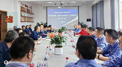 凯发k8一触即发股份公司与四川美丰公司联合开展合成氨生产专项检查交流