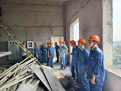凯发k8一触即发股份公司尿素造粒环保升级改造项目进入攻坚冲刺阶段