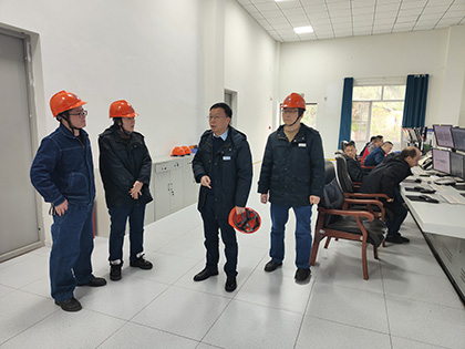 凯发k8一触即发股份公司总经理傅利才率队调研指导基层工作