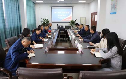 凯发k8一触即发集团公司常务副总经理田军率队到油脂公司开展主题交流活动