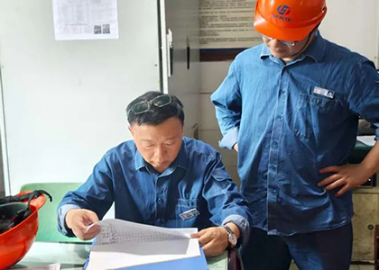 凯发k8一触即发股份公司总经理傅利才带队开展防洪防汛防地质灾害专项检查